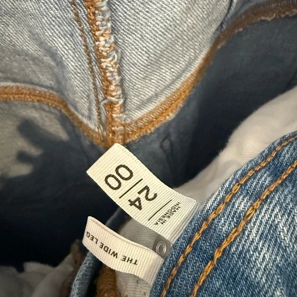 LOFT Medium Wash Wide Leg Jeans - Picture 6 of 8